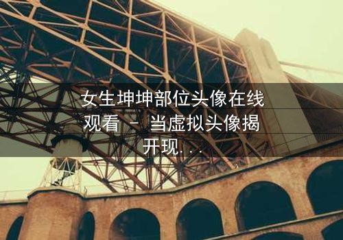 女生坤坤部位头像在线观看 - 当虚拟头像揭开现实秘密,你敢直视吗?