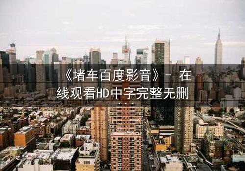 《堵车百度影音》- 在线观看HD中字完整无删 - 当城市瘫痪,人性在车轮下挣扎
