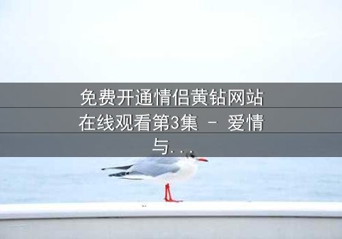 免费开通情侣黄钻网站在线观看第3集 - 爱情与金钱的终极考验