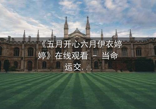 《五月开心六月伊衣婷婷》在线观看 - 当命运交错,谁将揭开隐藏的真相?