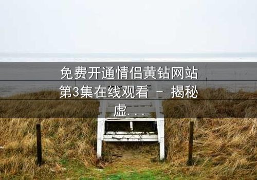 免费开通情侣黄钻网站第3集在线观看 - 揭秘虚拟爱情的致命陷阱