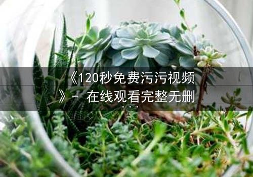 《120秒免费污污视频》- 在线观看完整无删 - 当欲望与理智在120秒内激烈碰撞